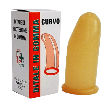 DITALE IN GOMMA CURVO 3 - Parafarmacia Mostacciano