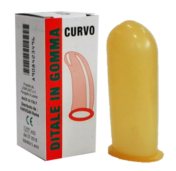 DITALE IN GOMMA CURVO 5 - Parafarmacia Mostacciano