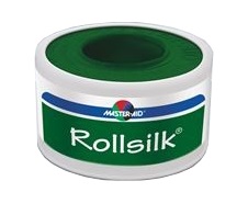 CEROTTO IN ROCCHETTO MASTER-AID ROLLSILK SETA 5X5 - Parafarmacia Mostacciano
