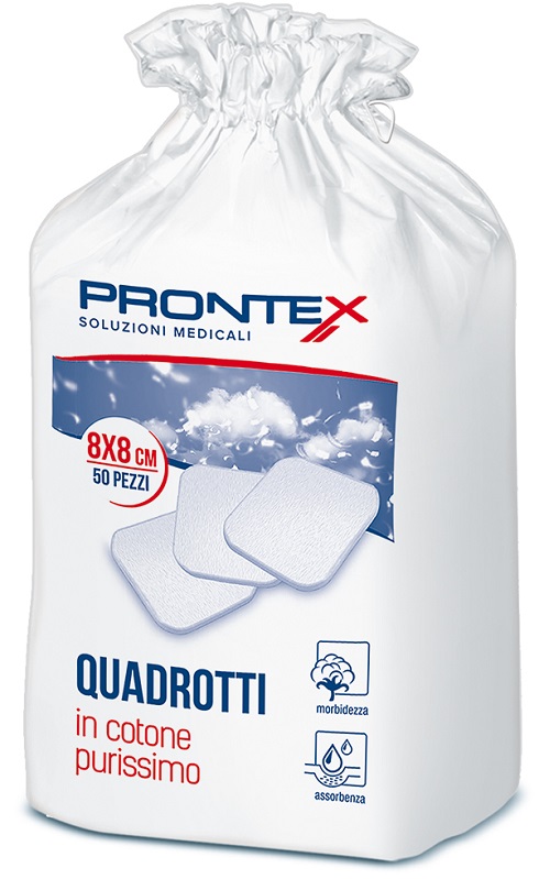 COTONE IDROFILO PRONTEX QUADROTTI - Parafarmacia Mostacciano
