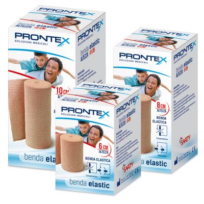 BENDA ELASTICA PRONTEX 8 CM - Parafarmacia Mostacciano