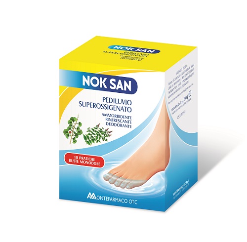 NOK SAN PEDILUVIO SUPEROSSIGENATO 25 G - Parafarmacia Mostacciano
