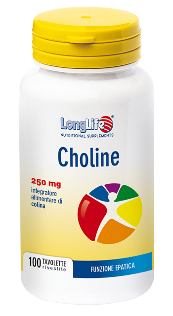 LONGLIFE CHOLINE 100 TAVOLETTE - Parafarmacia Mostacciano