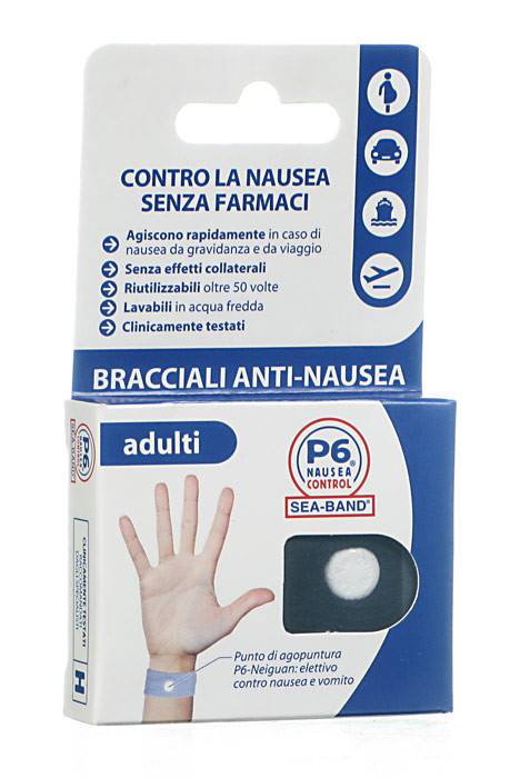 BRACCIALE PER NAUSEA PER ADULTI P6 CONTROL SEABAND - Parafarmacia Mostacciano