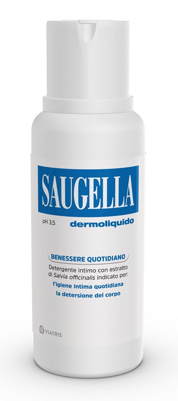 SAUGELLA DERMOLIQUIDO PH 3,5 DETERGENTE INTIMO BENESSERE QUOTIDIANO 250 ML - Parafarmacia Mostacciano