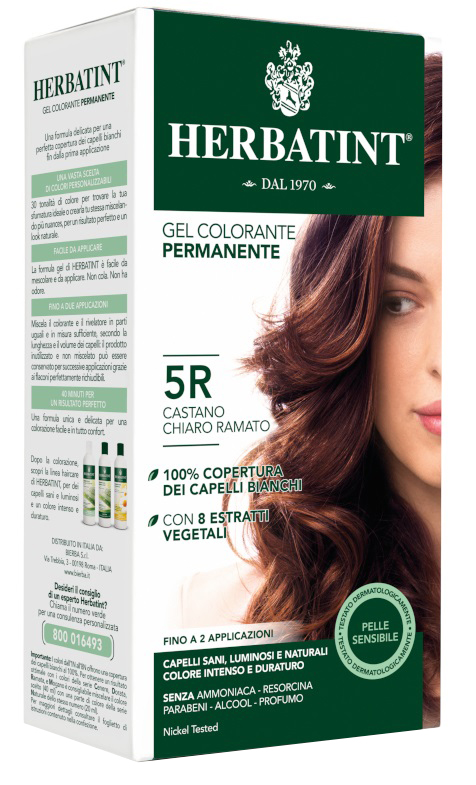 HERBATINT 5R CASTANO CHIARO RAMATO 150 ML - Parafarmacia Mostacciano