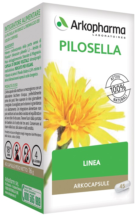 ARKO CAPSULE PILOSELLA 45 CAPSULE - Parafarmacia Mostacciano