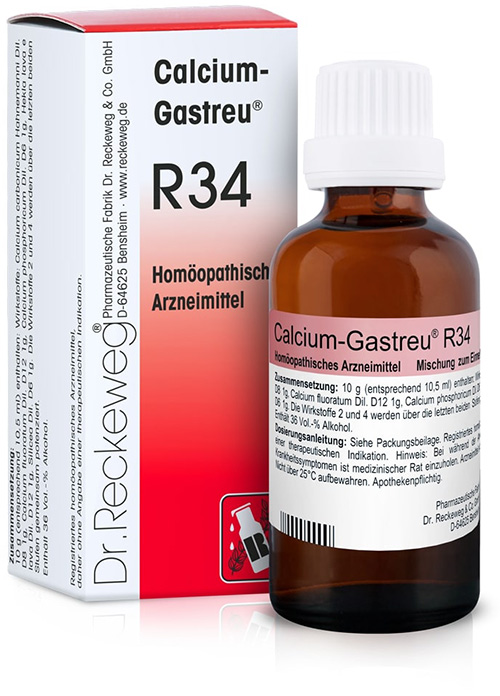RECKEWEG R34 GOCCE 22 ML - Parafarmacia Mostacciano