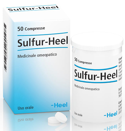 HEEL SULFUR 50 TAVOLETTE - Parafarmacia Mostacciano