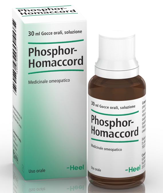 HEEL PHOSPHOR-HOMACCORD GOCCE 30 ML - Parafarmacia Mostacciano