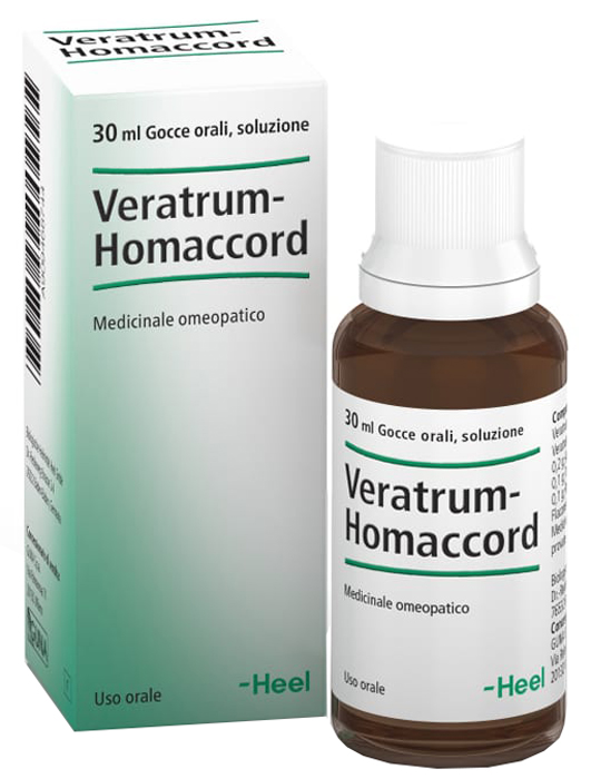 HEEL VERATRUM HOMACCORD GOCCE 30 ML - Parafarmacia Mostacciano