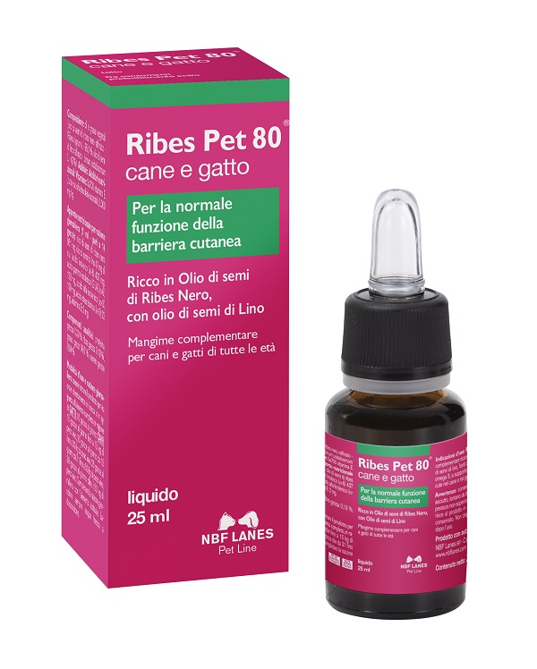 RIBES PET 80 GOCCE OLIO 25 ML CON CONTAGOCCE - Parafarmacia Mostacciano