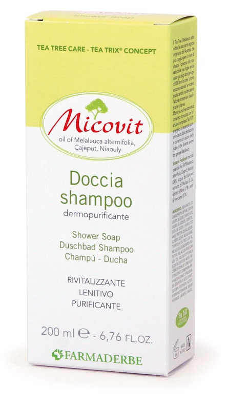 MICOVIT DOCCIA SHAMPOO 200 ML - Parafarmacia Mostacciano