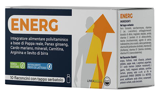 ENERG 10 FLACONCINI 10 ML CON TAPPO SERBATOIO - Parafarmacia Mostacciano