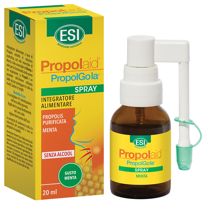 ESI PROPOLAID PROPOLGOLA SPRAY 20 ML - Parafarmacia Mostacciano