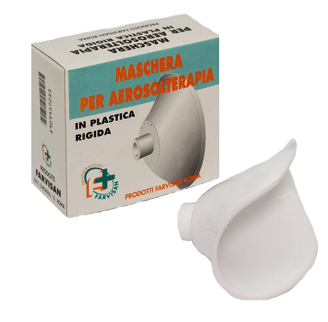 MASCHERA IN PLASTICA. RICAMBIO PER AEROSOLTERAPIA - Parafarmacia Mostacciano