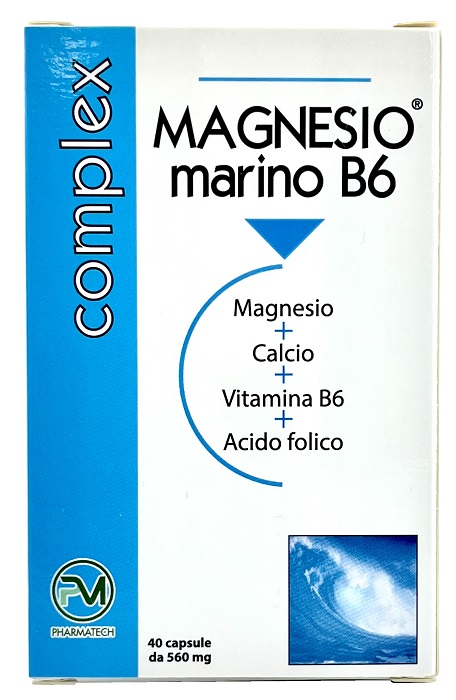MAGNESIO MARINO B6 40 CAPSULE - Parafarmacia Mostacciano