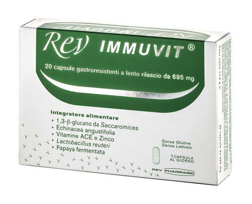 REV IMMUVIT 20 CAPSULE - Parafarmacia Mostacciano