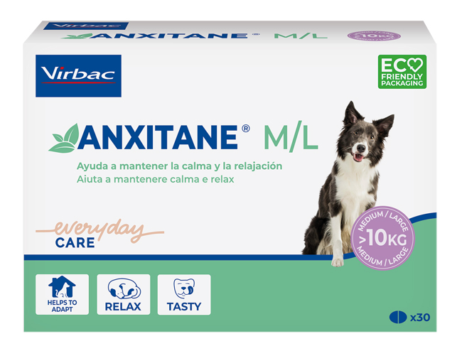 ANXITANE M/L SUPPLEMENTO NUTRIZIONALE SCATOLA 30 COMPRESSE APPETIBILI - Parafarmacia Mostacciano