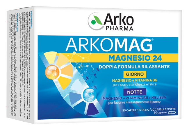 MAGNESIO 24 60 CAPSULE - Parafarmacia Mostacciano