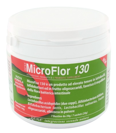 MICROFLOR 130 7 BUSTINE 20 G - Parafarmacia Mostacciano