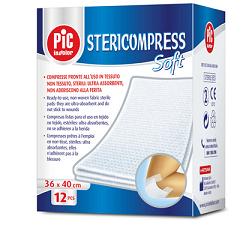 GARZA COMPRESSA IN TESSUTO NON TESSUTO 10X10CM 25 PEZZI X 4 BUSTE - Parafarmacia Mostacciano