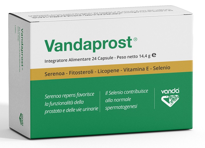 VANDAPROST 24 CAPSULE - Parafarmacia Mostacciano