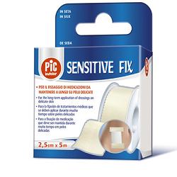 CEROTTO IN ROCCHETTO PIC SENSITIVE FIX SETA 5X500 CM CON FUSTELLA - Parafarmacia Mostacciano