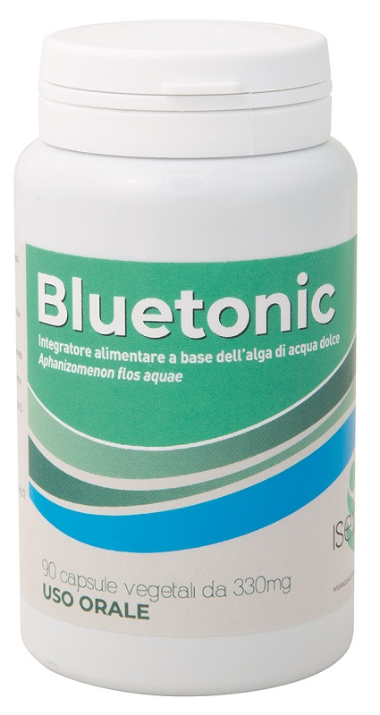 BLUE TONIC 90 CAPSULE VEGETALI 300 MG APHANIZOMENON FLOS AQUAE ALGA - AFA GEN - Parafarmacia Mostacciano
