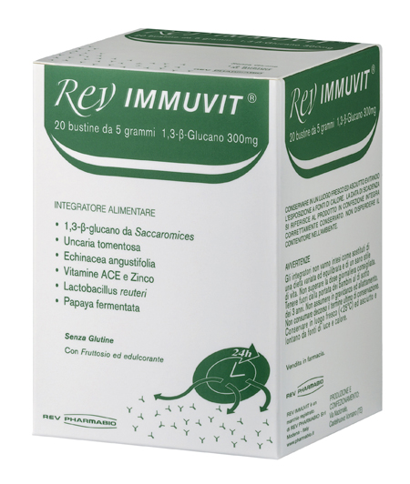 REV IMMUVIT 20 BUSTINE - Parafarmacia Mostacciano
