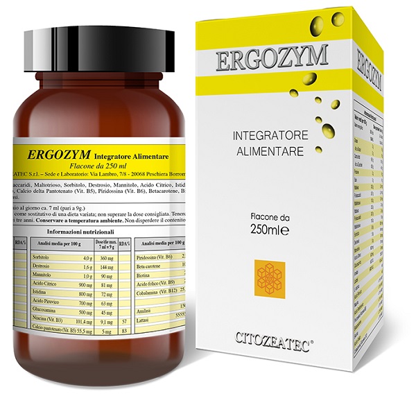 ERGOZYM 250 ML - Parafarmacia Mostacciano