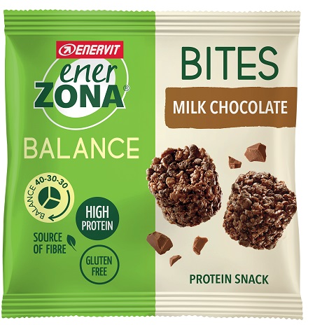 ENERZONA BITES MILK CHOCOLATE 1 BUSTINA - Parafarmacia Mostacciano