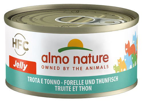 ALMO NATURE CAT TROTA TONNO 70 G - Parafarmacia Mostacciano