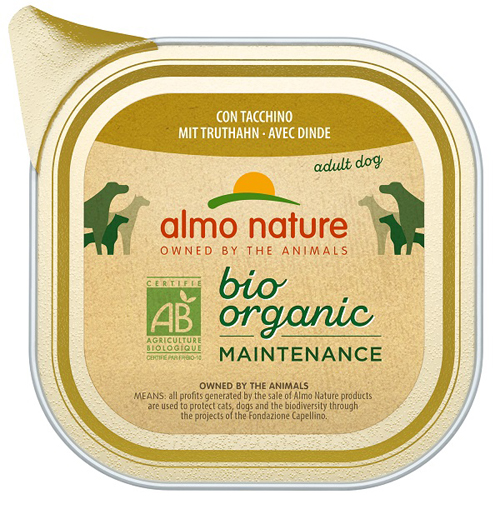 DAILY MENU BIO DOG TACCHINO 100 G - Parafarmacia Mostacciano
