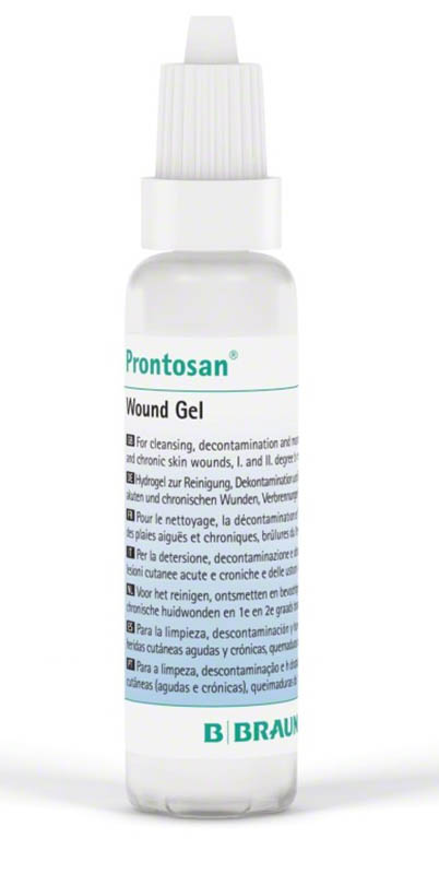 SOLUZIONE DETERGENTE IDRATANTE IN GEL PER LESIONI PRONTOSAN 30 ML - Parafarmacia Mostacciano