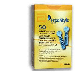 LANCETTE PUNGIDITO FREESTYLE GAUGE 28 50 PEZZI - Parafarmacia Mostacciano