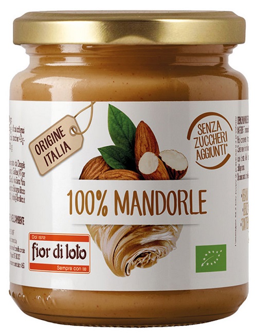 FIOR DI LOTO CREMA 100% DI MANDORLE TOSTATE - Parafarmacia Mostacciano