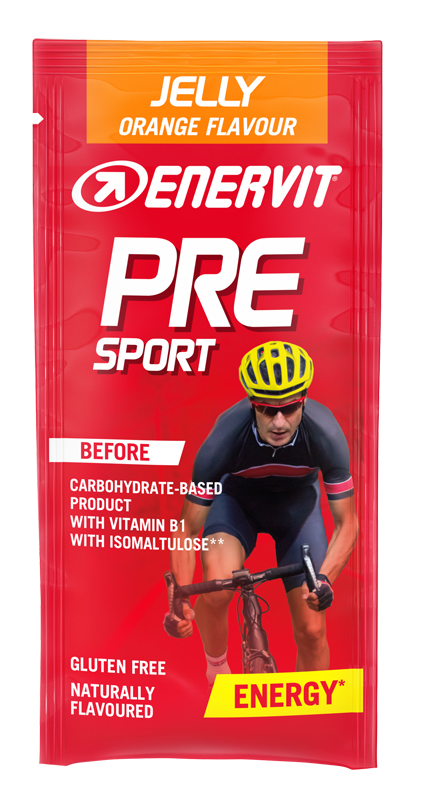 ENERVIT PRESPORT GELATINA ARANCIA 1 PEZZO - Parafarmacia Mostacciano
