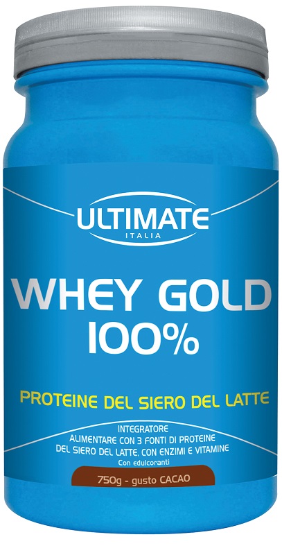 WHEY GOLD 100 % CACAO 750 G 1 PEZZO - Parafarmacia Mostacciano