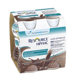 RESOURCE HP/HC CIOCCOLATO 4 BOTTIGLIE 200 ML - Parafarmacia Mostacciano