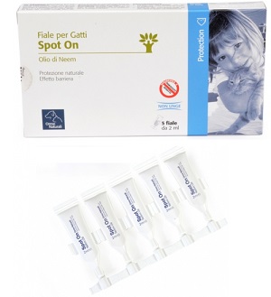 PROTECTION SPOTON GATTO 5 X 2 ML - Parafarmacia Mostacciano