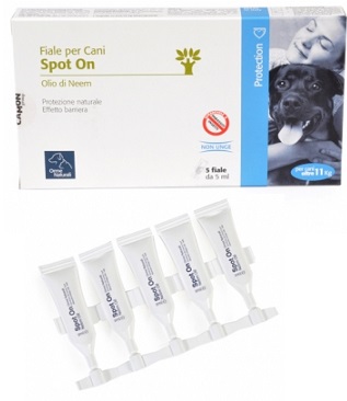 PROTECTION SPOTON CANE >10KG 5 X 5 ML - Parafarmacia Mostacciano