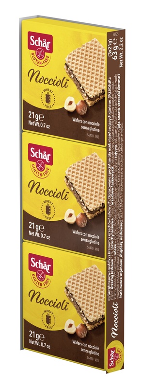 SCHAR NOCCIOLI SNACK 3 PEZZI 21 G - Parafarmacia Mostacciano