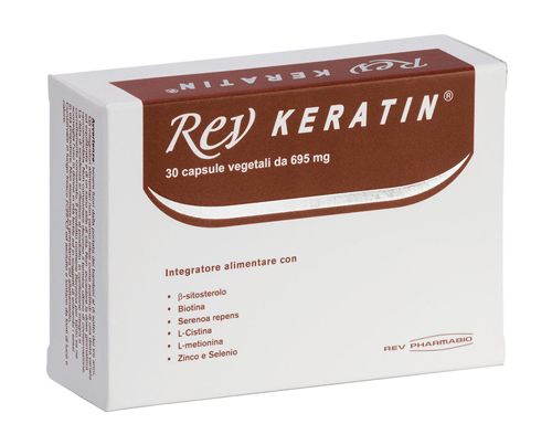REV KERATIN 30 CAPSULE - Parafarmacia Mostacciano
