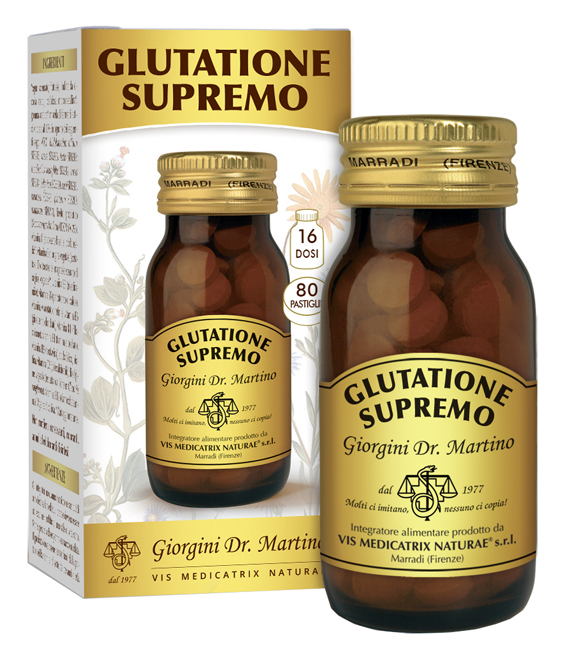 GLUTATIONE SUPREMO 80 PASTIGLIE - Parafarmacia Mostacciano