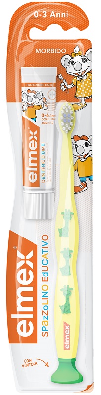ELMEX SPAZZOLINO BIMBI EDUCATIVO NEW 0-3 ANNI - Parafarmacia Mostacciano
