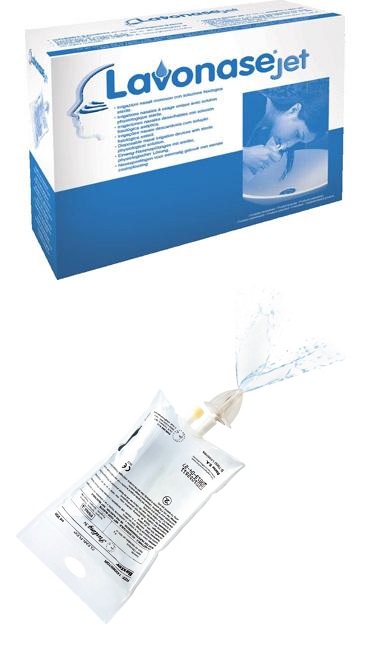 IRRIGATORE NASALE LAVONASE CON SOLUZIONE FISIOLOGICA 6 PEZZI - Parafarmacia Mostacciano