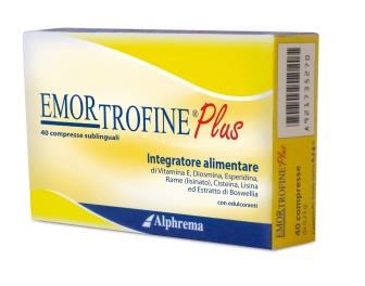 EMORTROFINE PLUS 40 COMPRESSE SUBLINGUALI - Parafarmacia Mostacciano