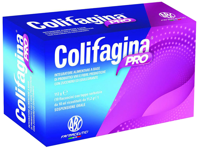 COLIFAGINA PRO 10 FLACONCINI TAPPO SERBATOIO - Parafarmacia Mostacciano