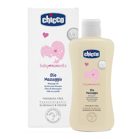CHICCO COSMETICI BABY MOMENTS OLIO MASSAGGIO 200 ML - Parafarmacia Mostacciano